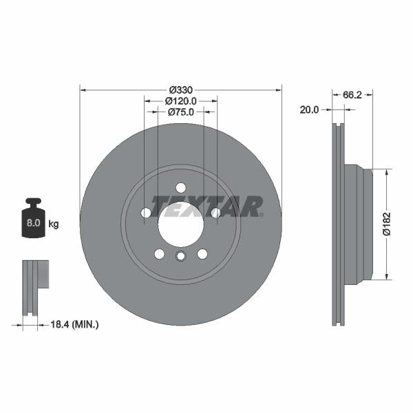 DELPHI LH7290 Brake Hose