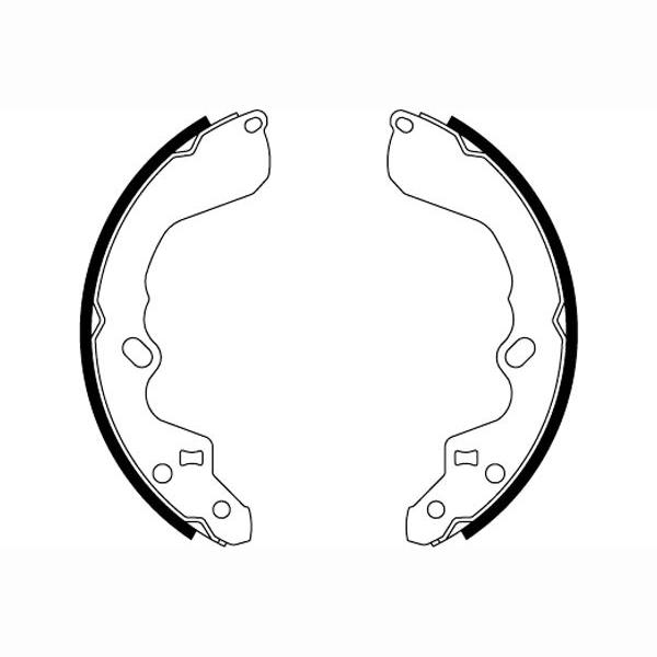 TEXTAR 91067300 Brake Shoe Set