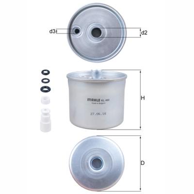 KNECHT KL468 Fuel Filter
