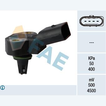 FAE AE15102 Intake Manifold Pressure Sensor