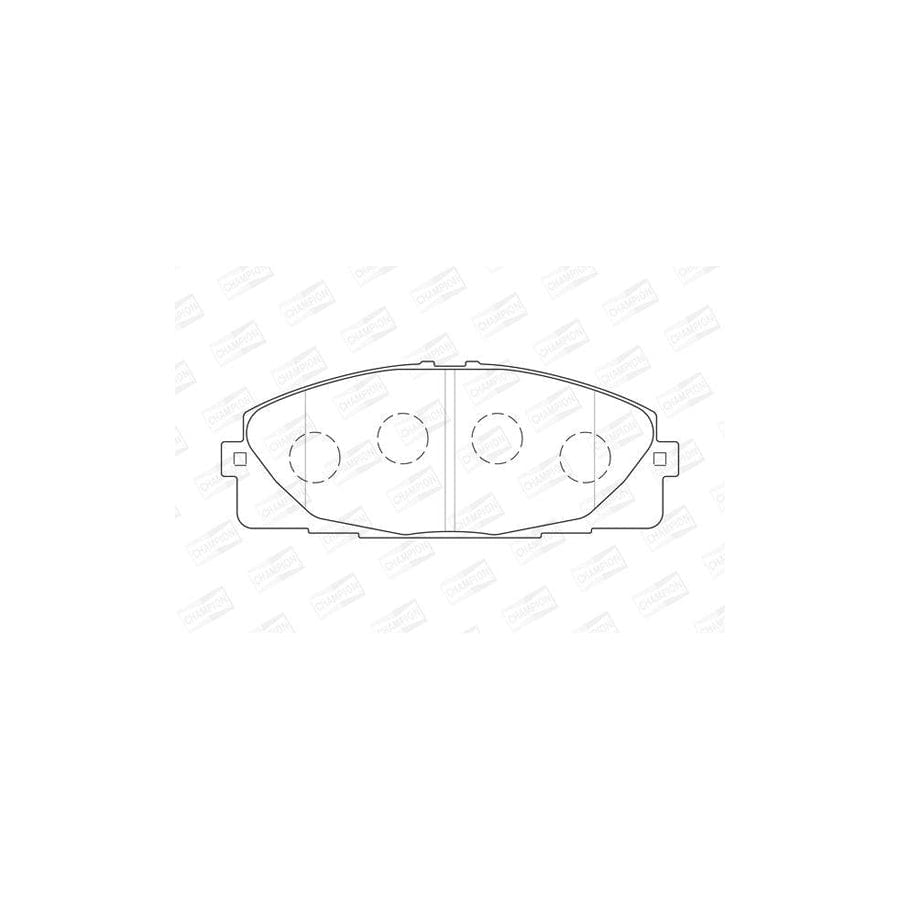 Champion 572650Ch Brake Pad Set