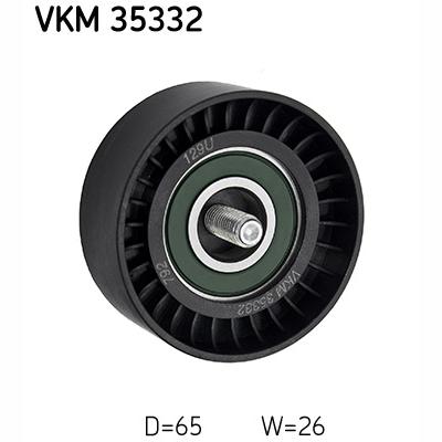 SKF VKM35332 V-Ribbed Belt Deflection/Guide Pulley