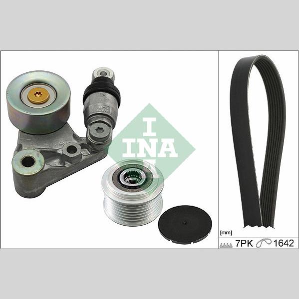 INA 529027810 V-Ribbed Belt Set