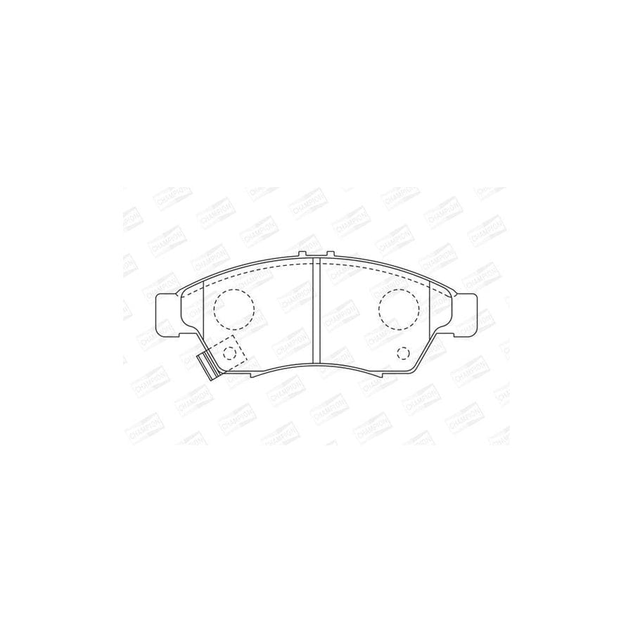 Champion 572545Ch Brake Pad Set for Suzuki Liana
