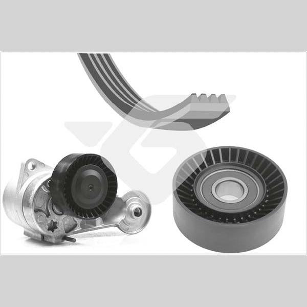 HUTCHINSON HUKHV192 V-Ribbed Belt Set