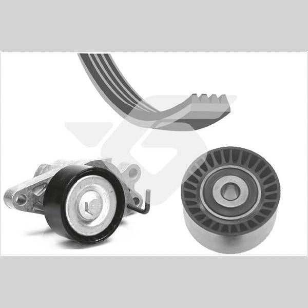 HUTCHINSON HUKHV123 V-Ribbed Belt Set