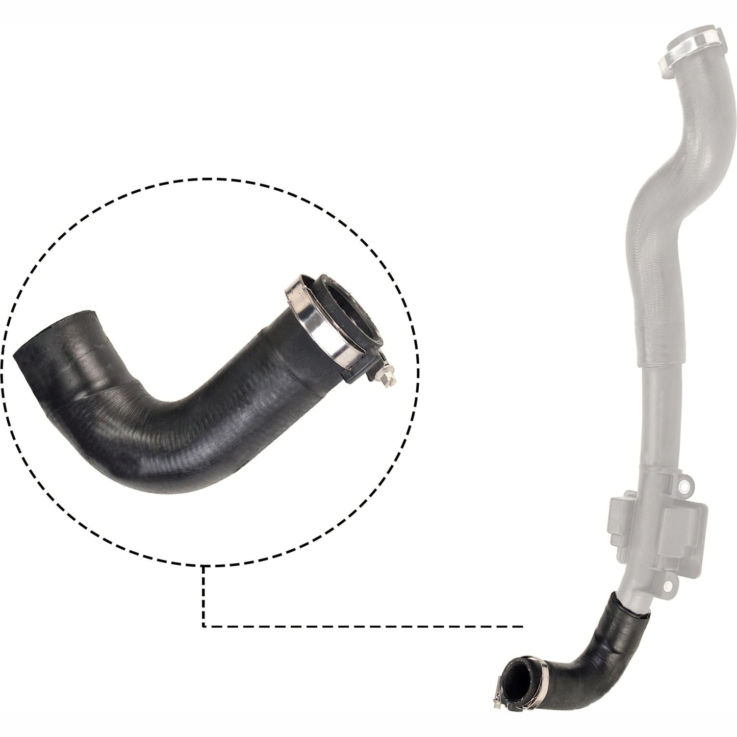 GATES GAT09-0521 Charge Air Hose