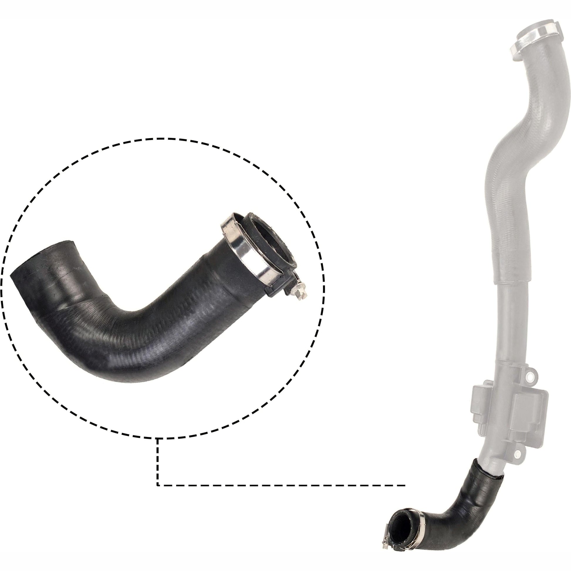 GATES GAT09-0521 Charge Air Hose