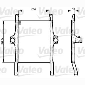 VALEO VAL818735 Charge Air Cooler