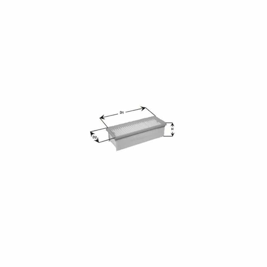Clean Filter Ma3173 Air Filter for Smart Fortwo