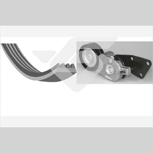 HUTCHINSON HUKHV199 V-Ribbed Belt Set