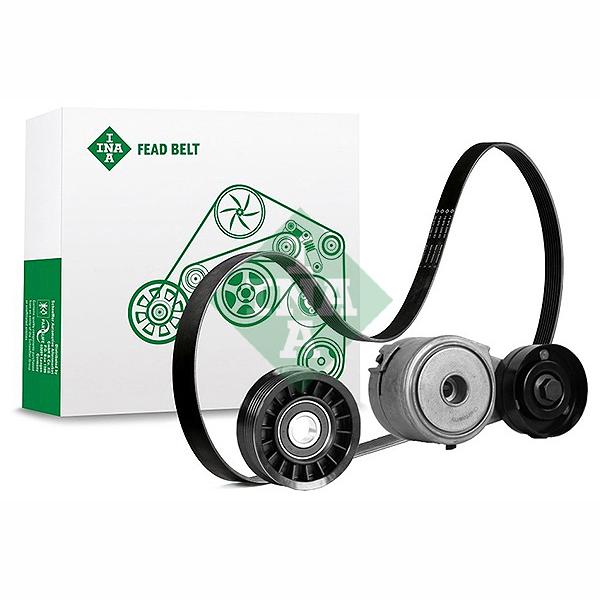 INA 529413110 V-Ribbed Belt Set