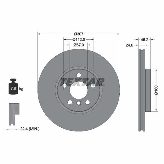 QUICK BRAKE QB113-1359X Brake Caliper Guide Sleeve Kit