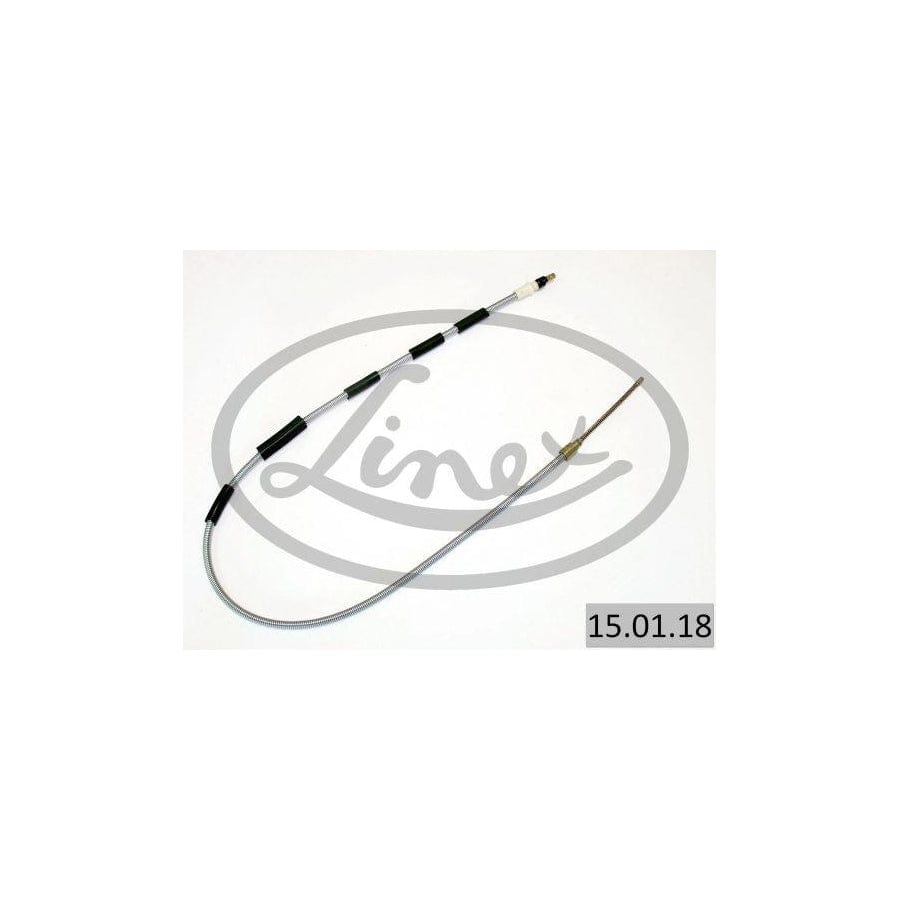 Linex 15.01.04 Cable, Service Brake for Ford Fiesta Mk2 Hatchback (Fbd)