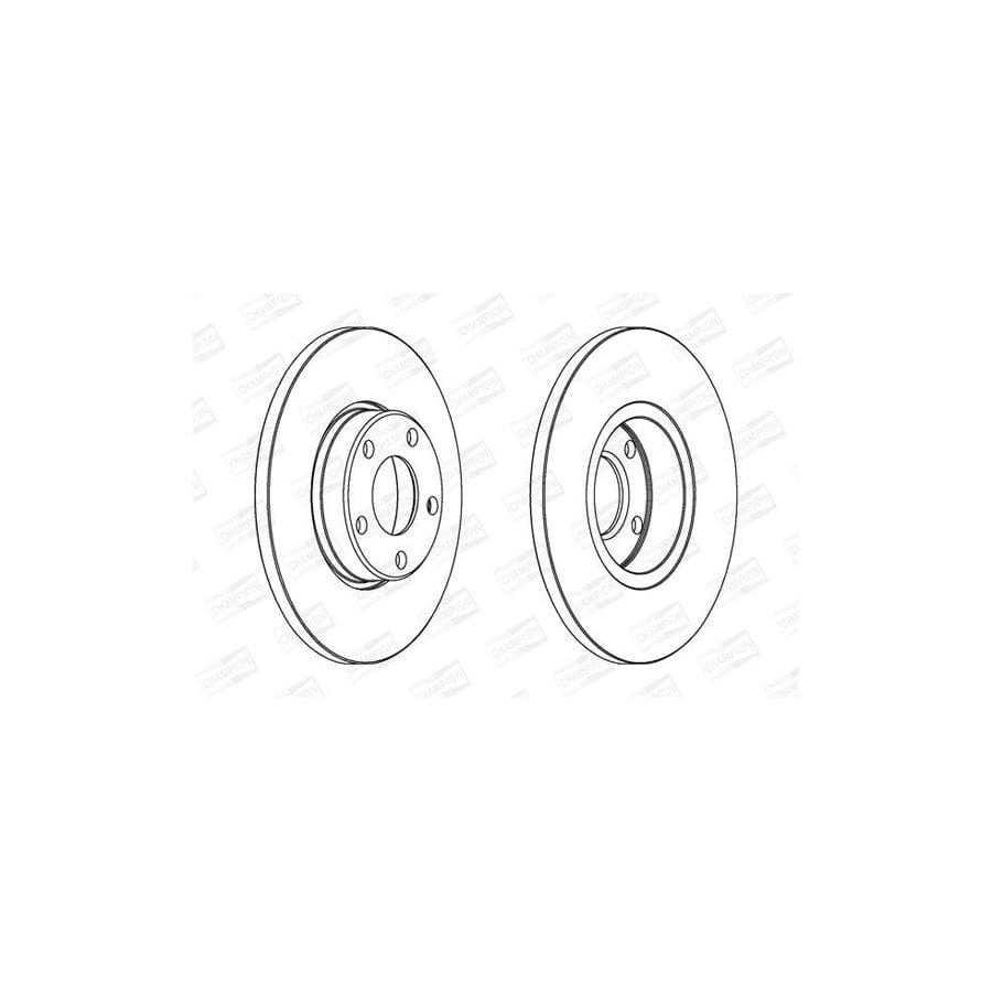 Champion 561547Ch Brake Disc