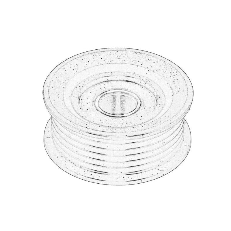 OE CHRYSLER 05281301AA V-Ribbed Belt Deflection/Guide Pulley