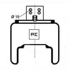 PETERS 084.264-71 Air Suspension Bellow
