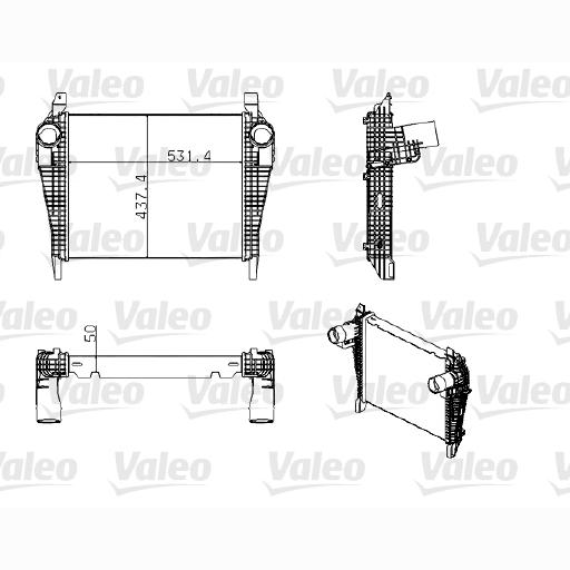 VALEO VAL818777 Charge Air Cooler