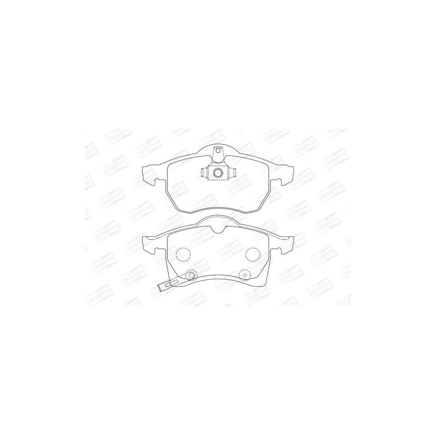 Champion 571975Ch Brake Pad Set