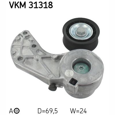 SKF VKM31318 V-Ribbed Belt Tensioner Lever