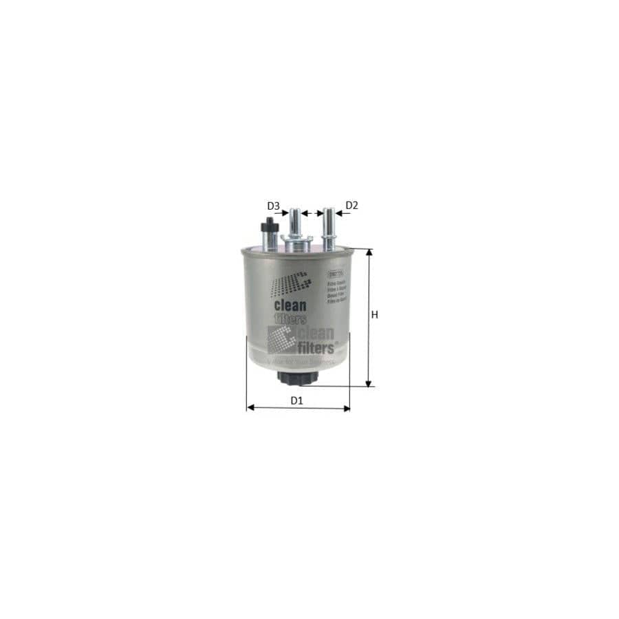 Clean Filter Dn2725 Fuel Filter