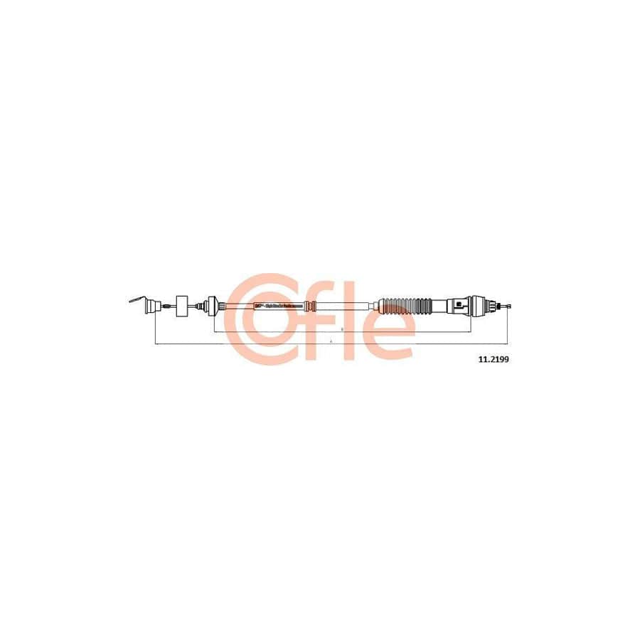 Cofle 11.2199 Clutch Cable