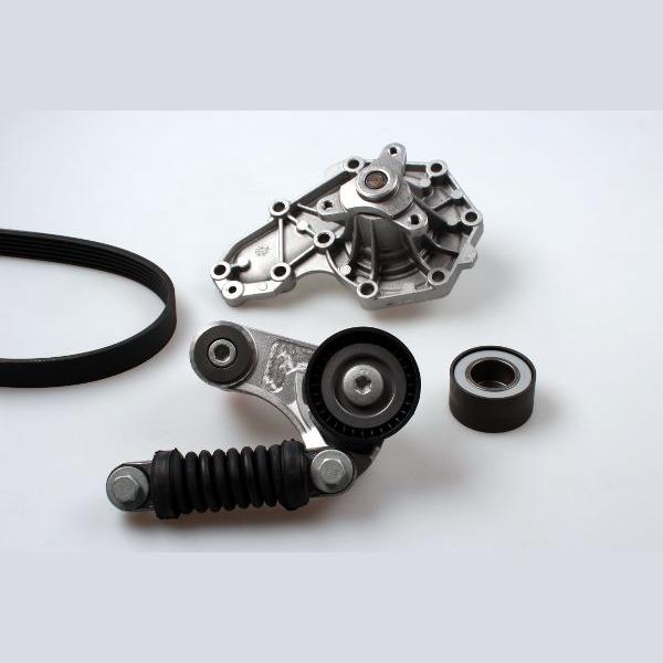 HEPU PK00541 Water Pump + V-Ribbed Belt Kit