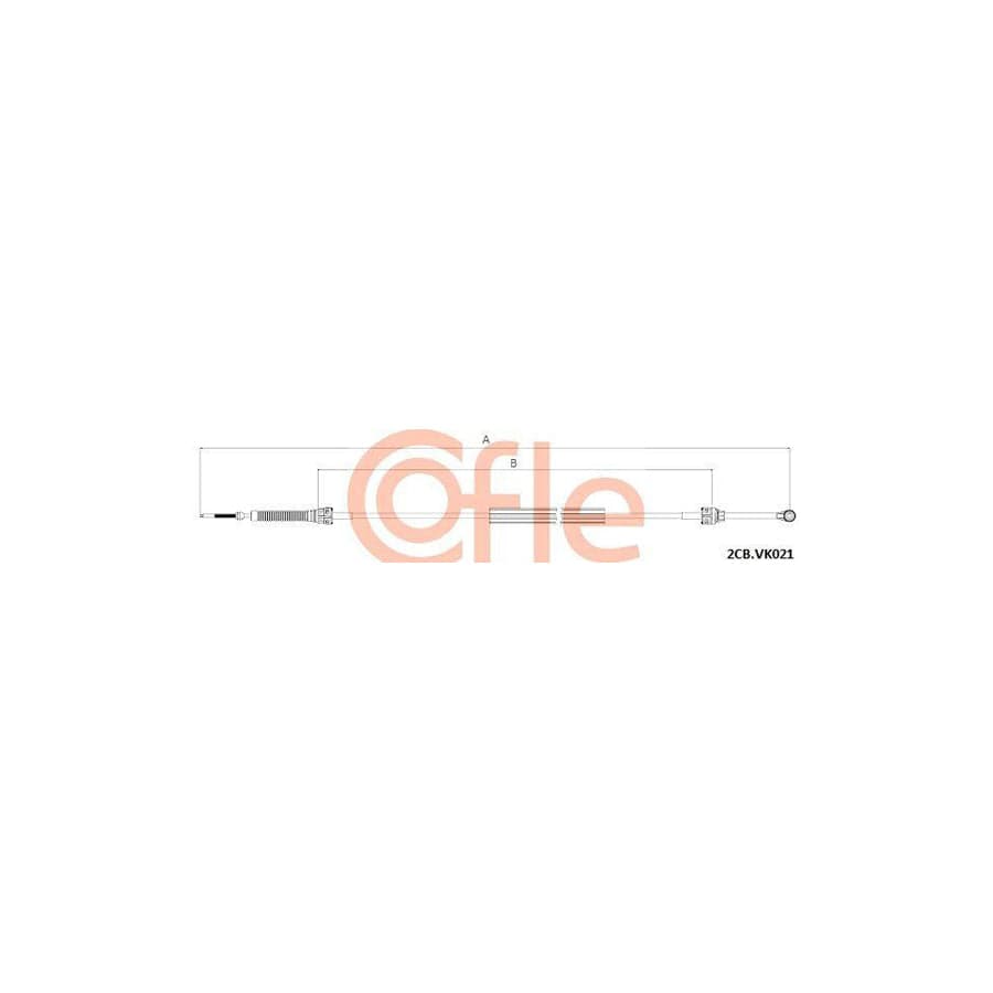 Cofle 92.2Cb.Vk021 Cable, Manual Transmission for VW Passat