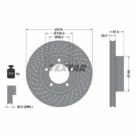 QUICK BRAKE QB113-0011X Brake Caliper Guide Sleeve Kit