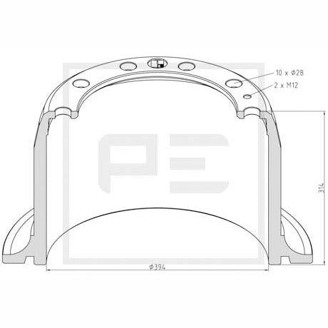 KNORR SK7028 Brake Caliper