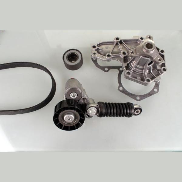 HEPU PK00544 Water Pump + V-Ribbed Belt Kit
