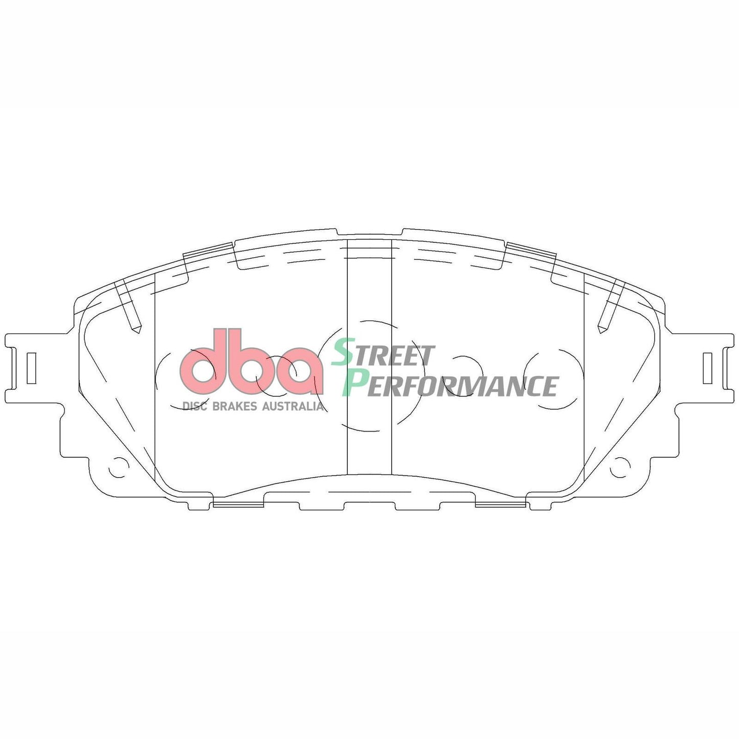 DBA DB2396SP High Performance Brake Pad Set