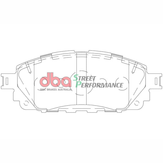 DBA DB2396SP High Performance Brake Pad Set