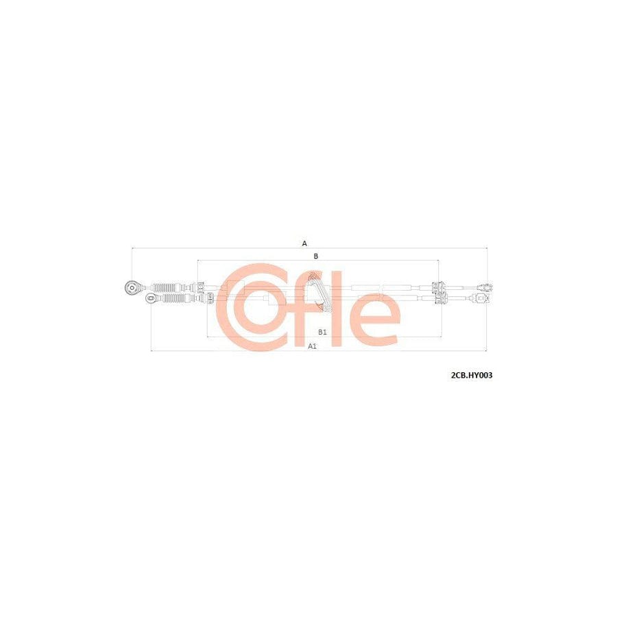Cofle 2Cb.Hy003 Cable, Manual Transmission