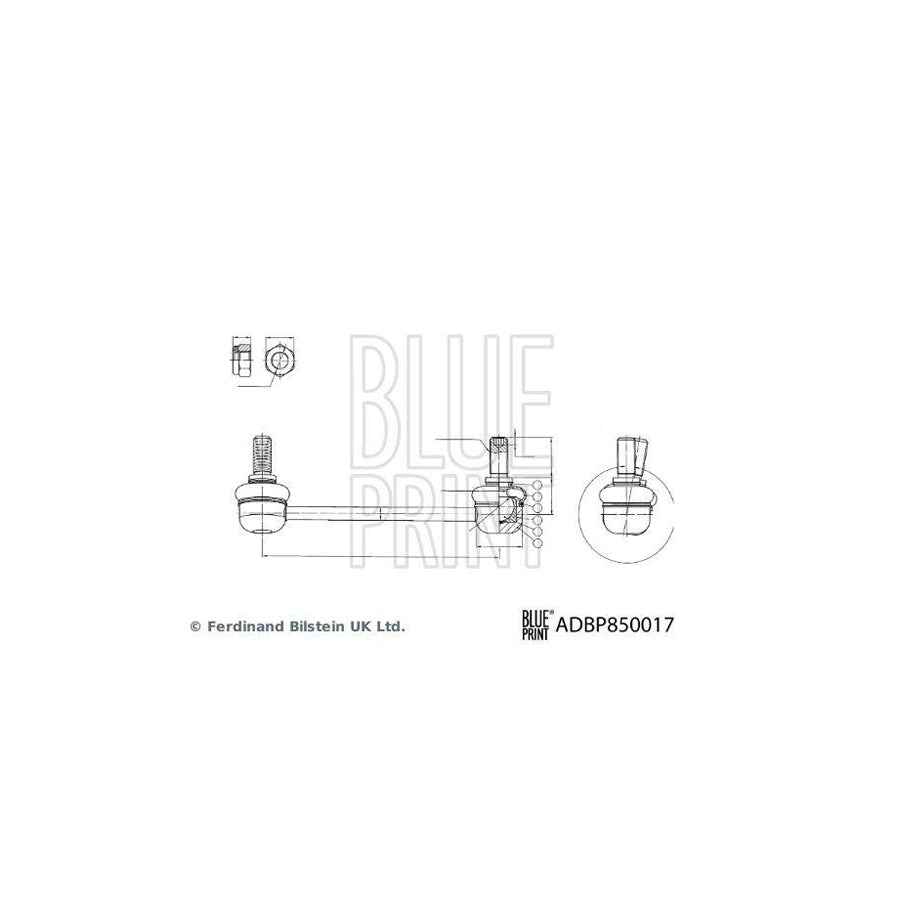 Blue Print Adbp850017 Anti Roll Bar Link