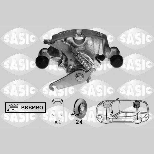 SASIC SAS6506175 Brake Caliper