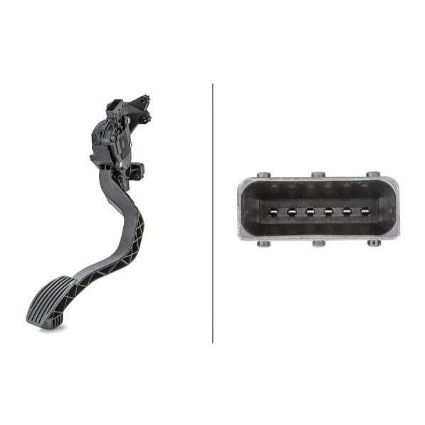 HELLA 175-721 Accelerator Pedal Position Sensor