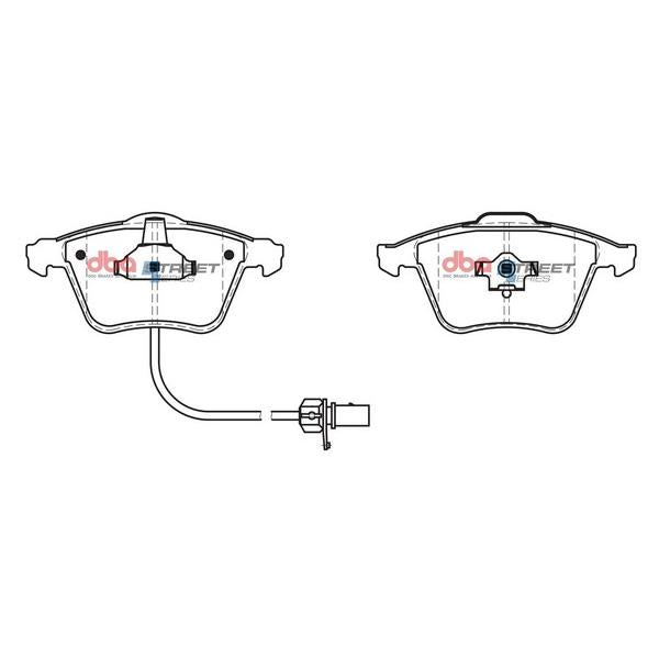 DBA DB2198SS Disc Brake Brake Pad Set