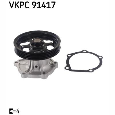 SKF VKPC91417 Water Pump