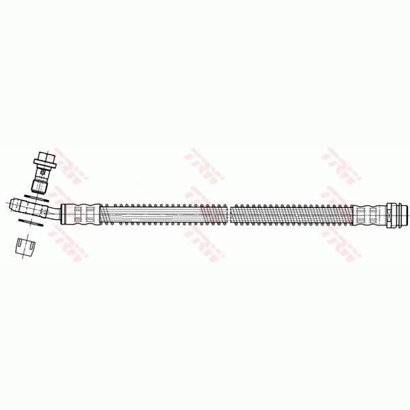 TRW MOTO PHD559 Brake Hose