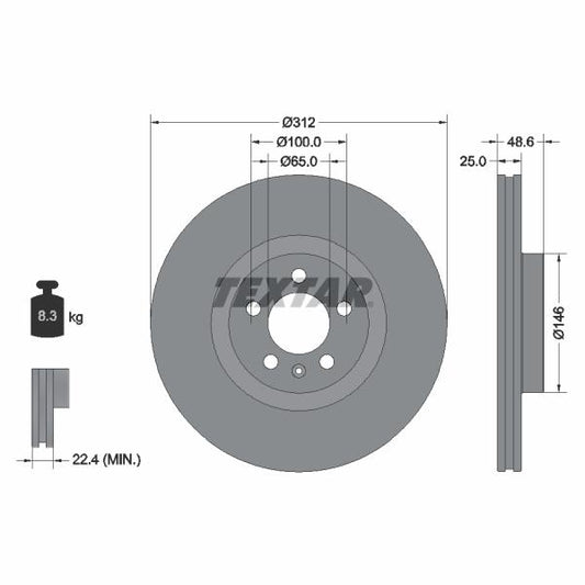 QUICK BRAKE QB113-0009X Brake Caliper Guide Sleeve Kit