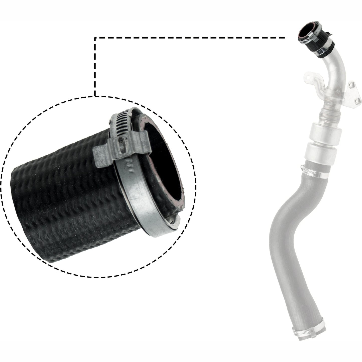 GATES GAT09-0570 Charge Air Hose