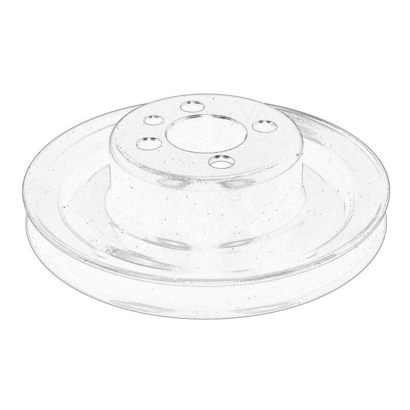 OE VW 028105253A Crankshaft Belt Pulley