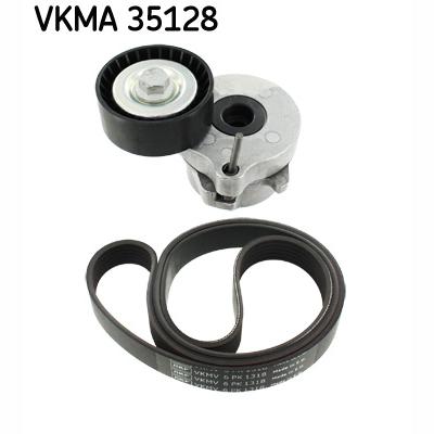 SKF VKMA35128 V-Ribbed Belt Set