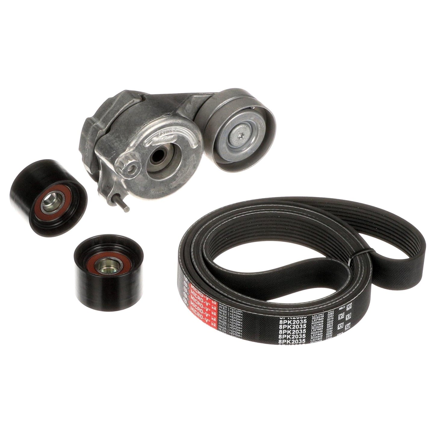 GATES GATK028PK2035 V-Ribbed Belt Set
