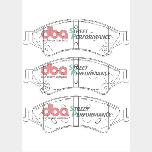 DBA DB2074SP High Performance Brake Pad Set