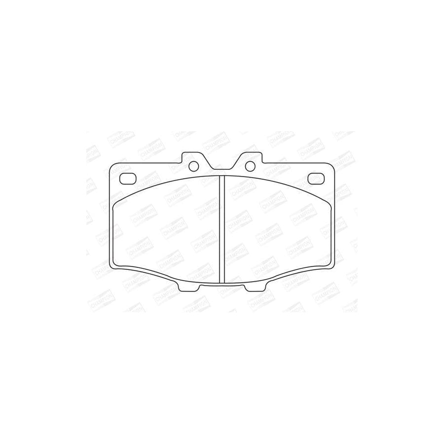Champion 572178Ch Brake Pad Set