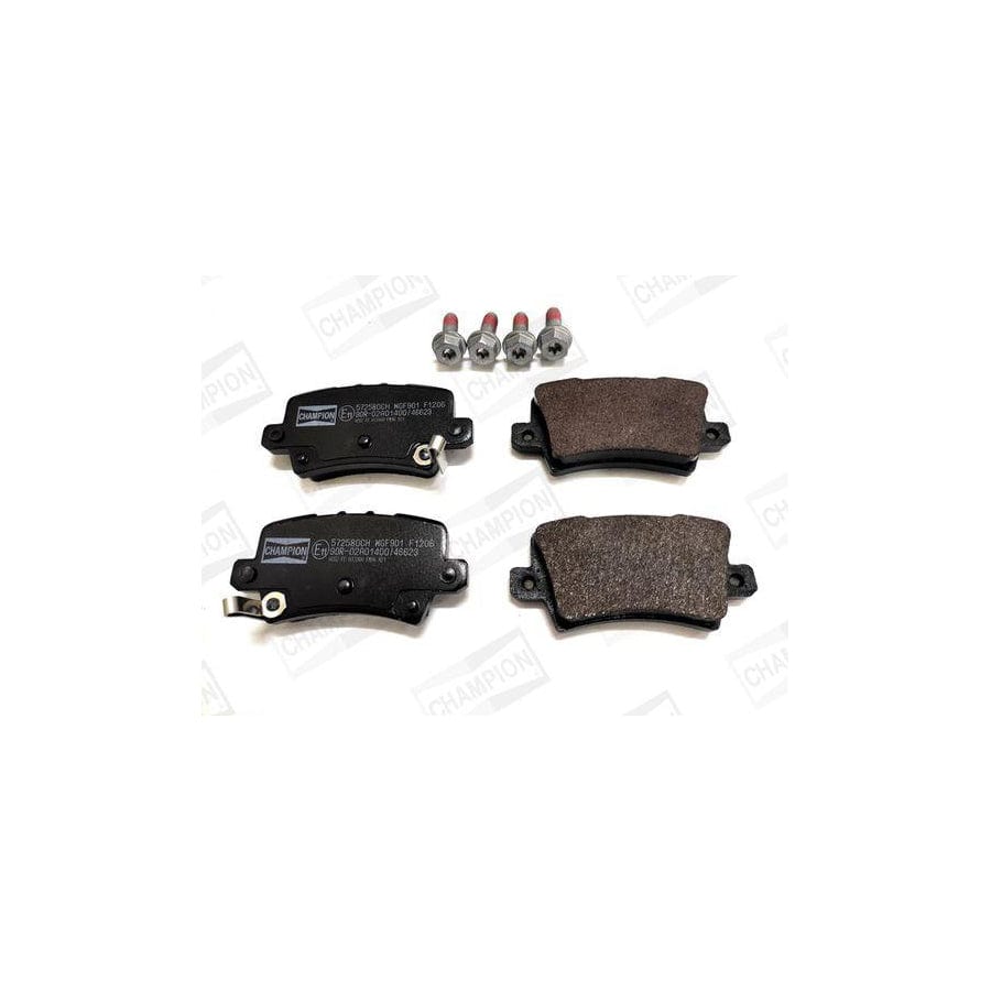 Champion 572580Ch Brake Pad Set for Honda CIVIC