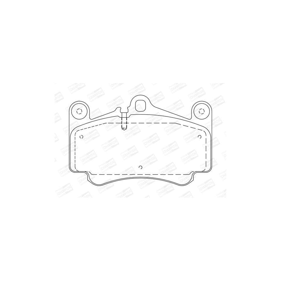 Champion 573645Ch Brake Pad Set