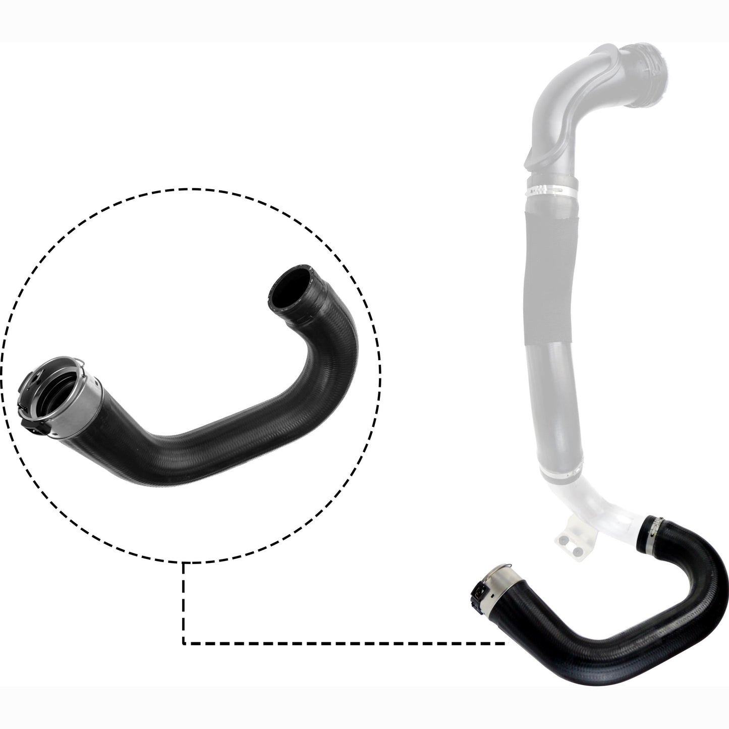 GATES GAT09-0700 Charge Air Hose